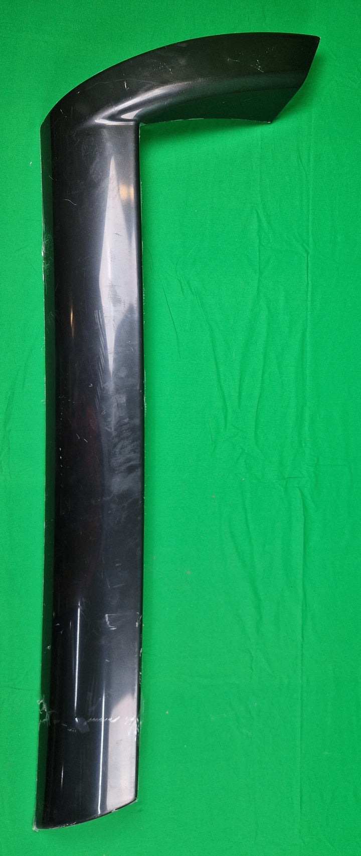 Svart utvendig plast detalj