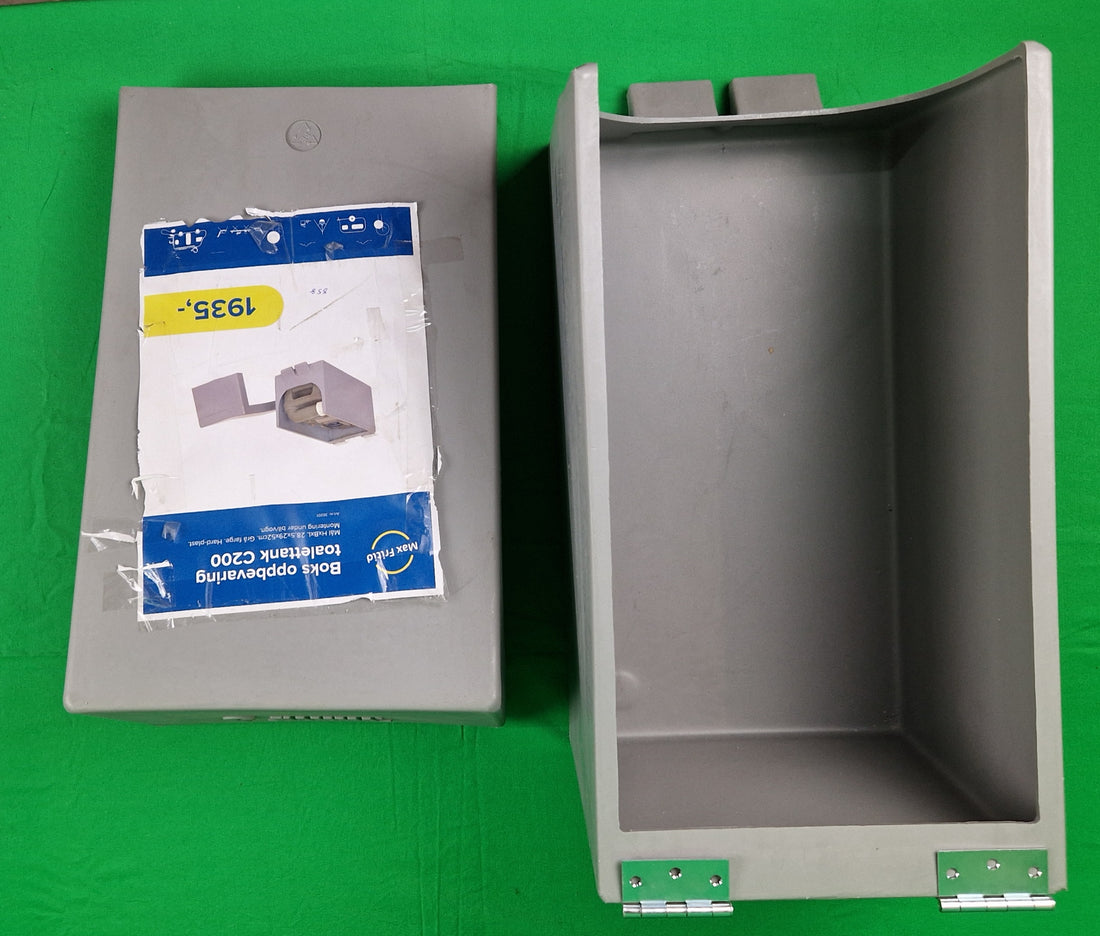 Boks til oppbevaring av do kasett