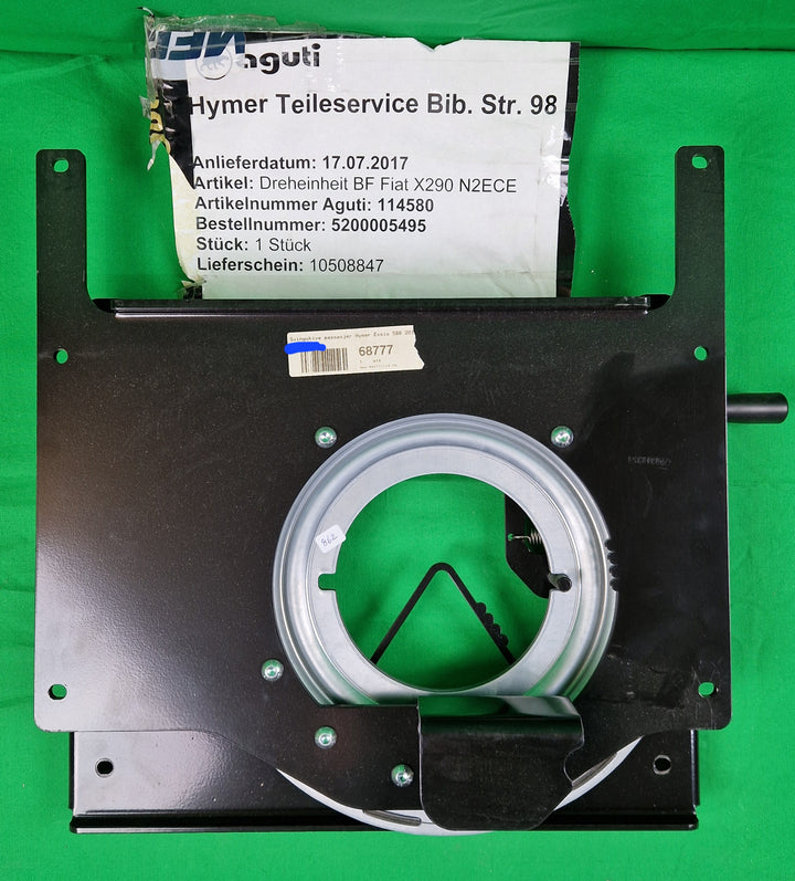 Hymer Dreiskive til passasjer.