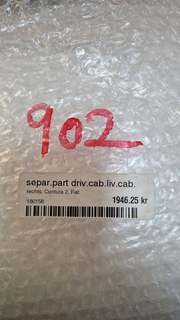 fiat/ euramobil bobil profil deksel, glassfiber.