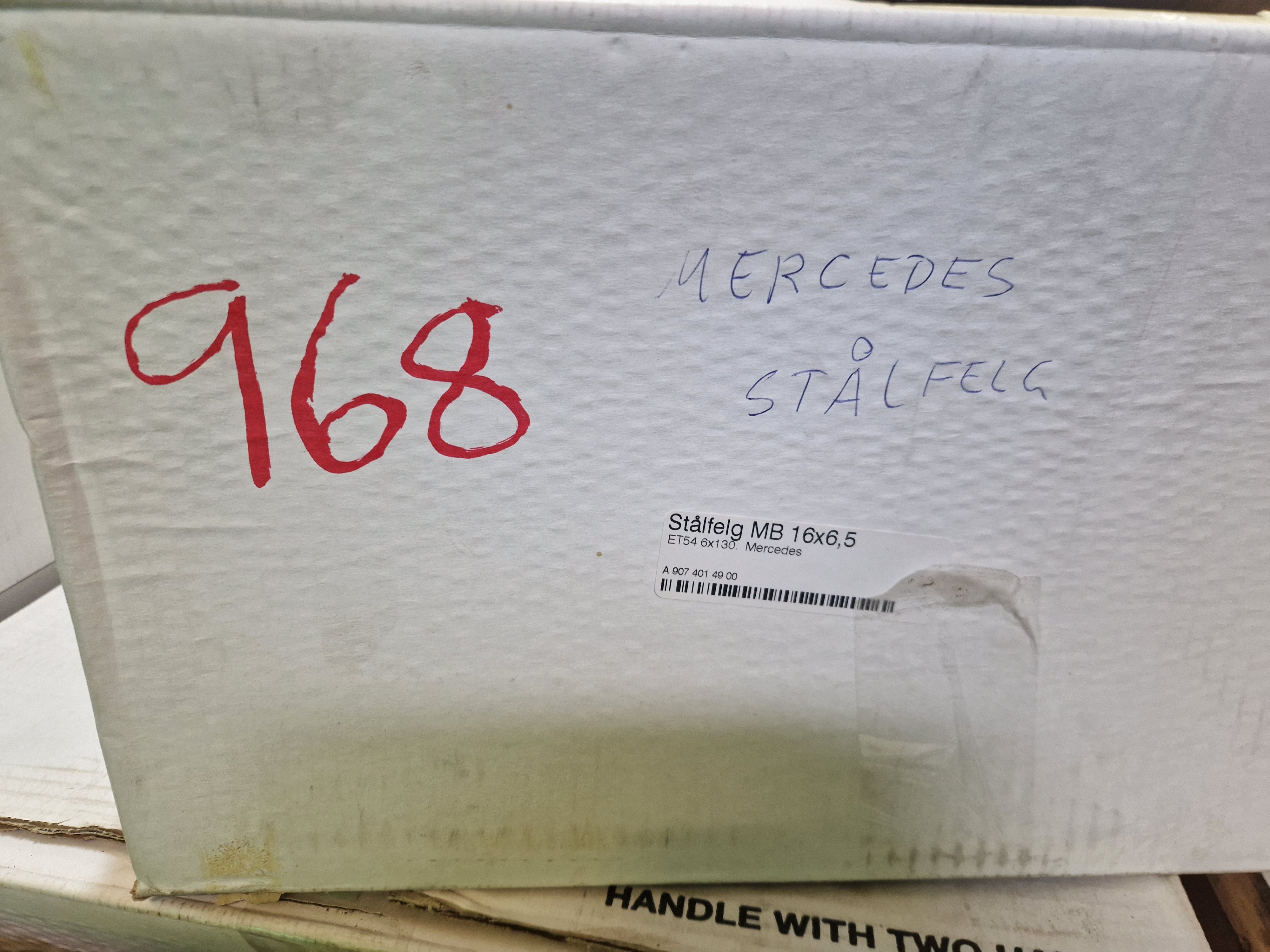 Mercedes Benz Stålfelg