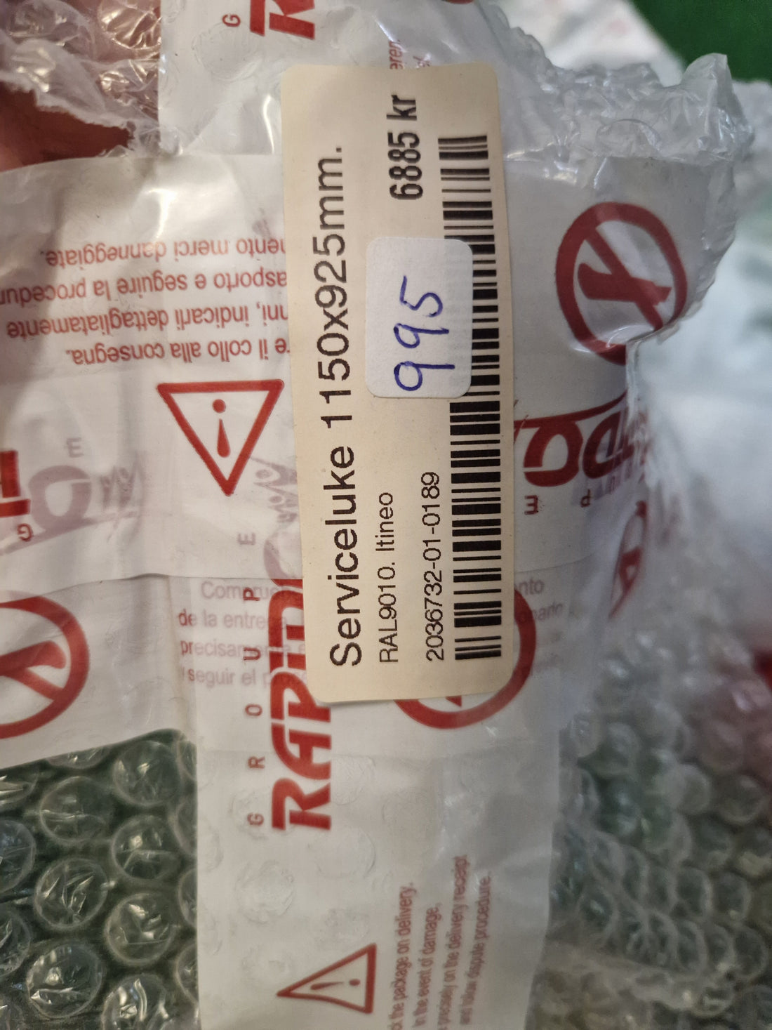 Rapido serviceluke