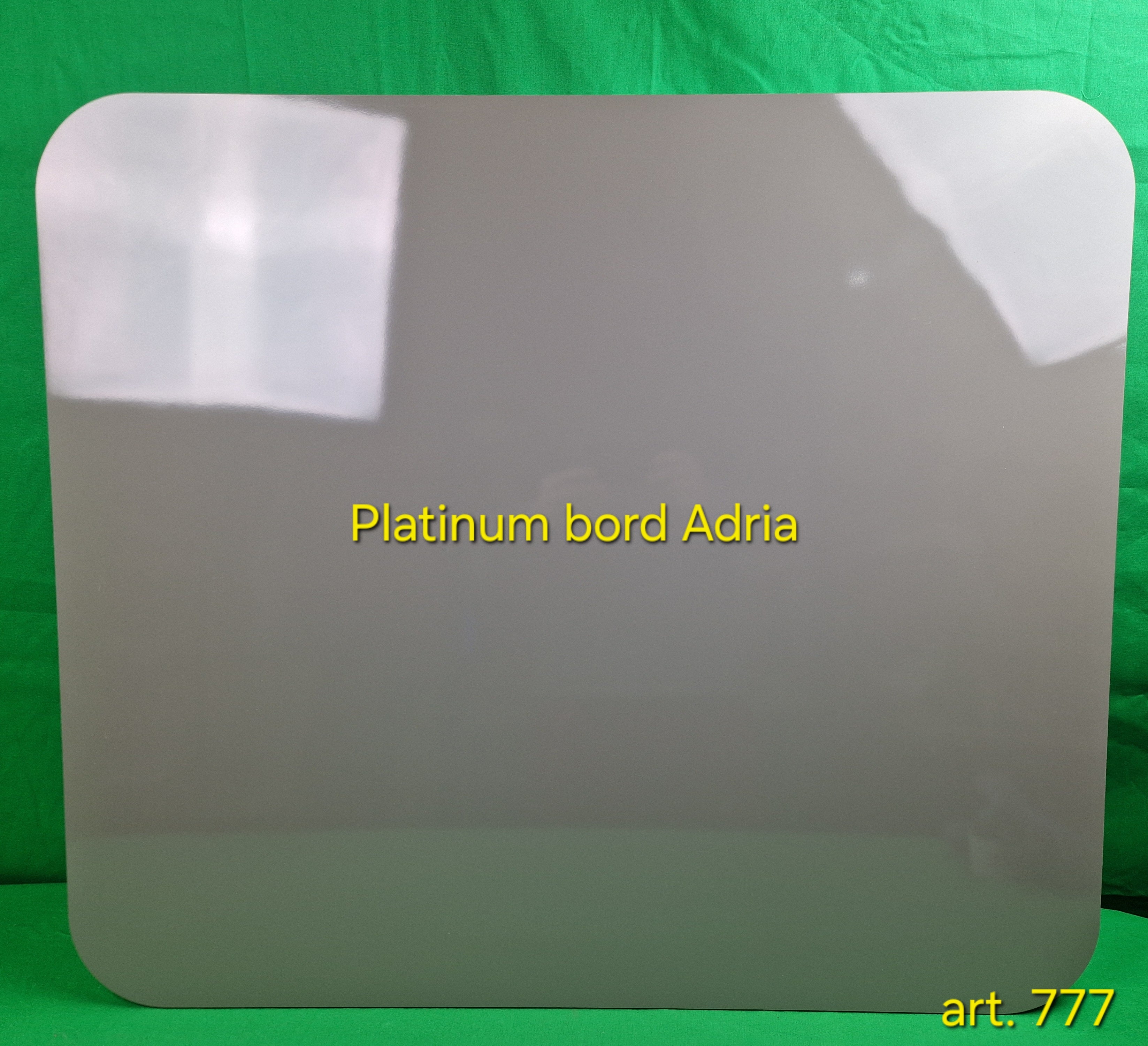Adria platinum bordplate