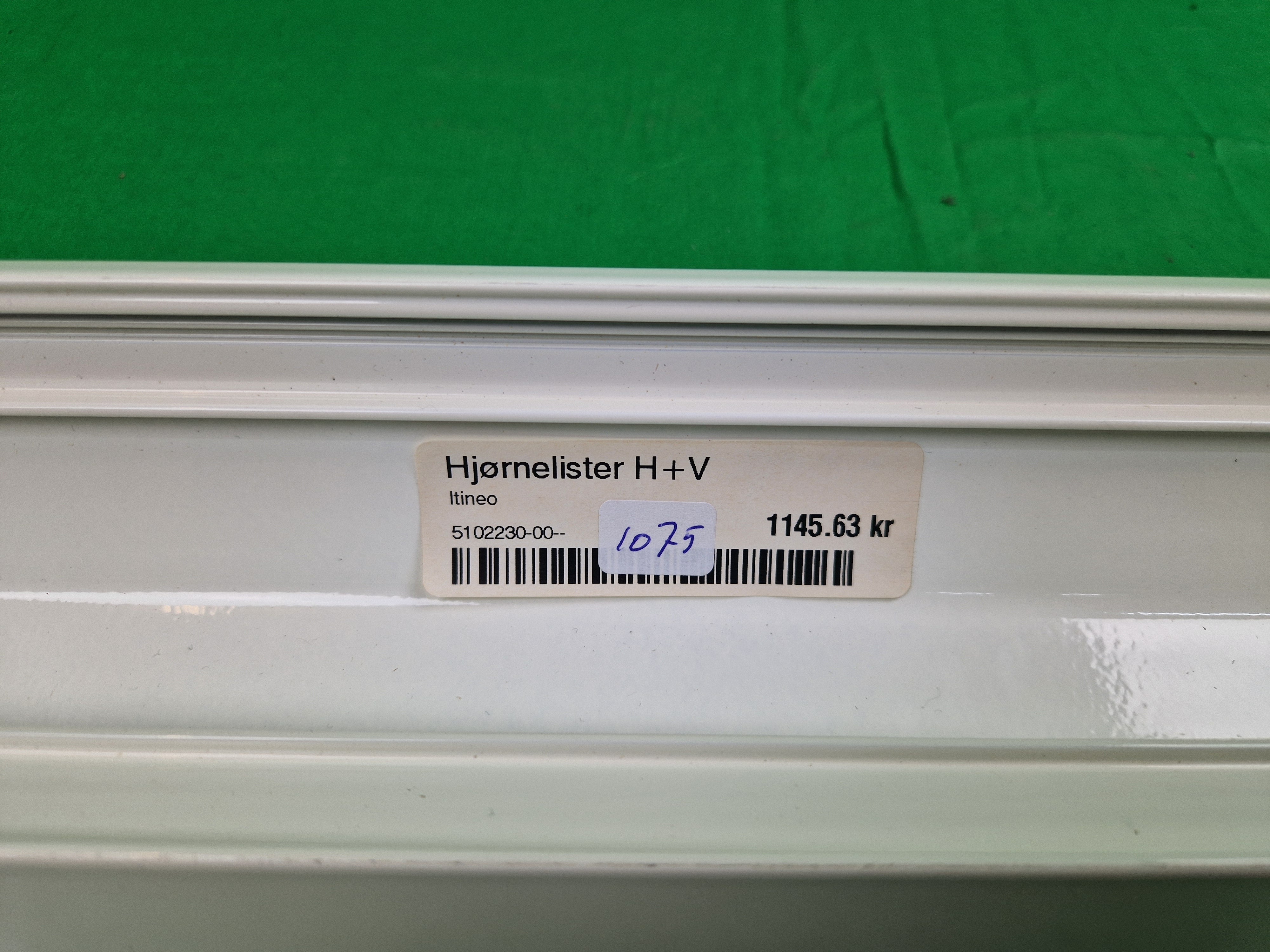Hjørnelist H+V