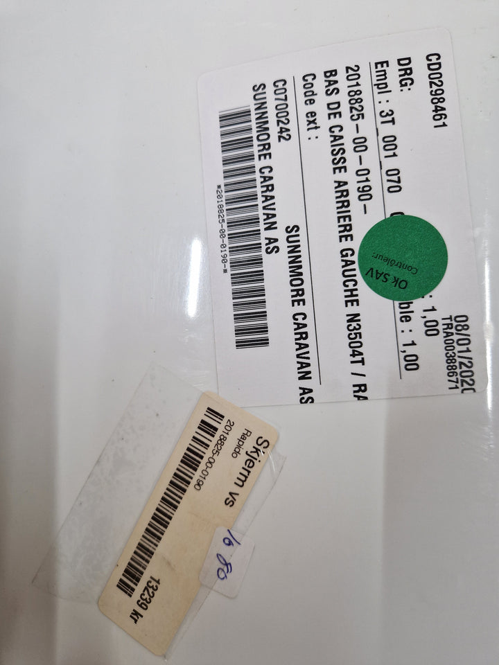 Rapido sidedeksel venstre side