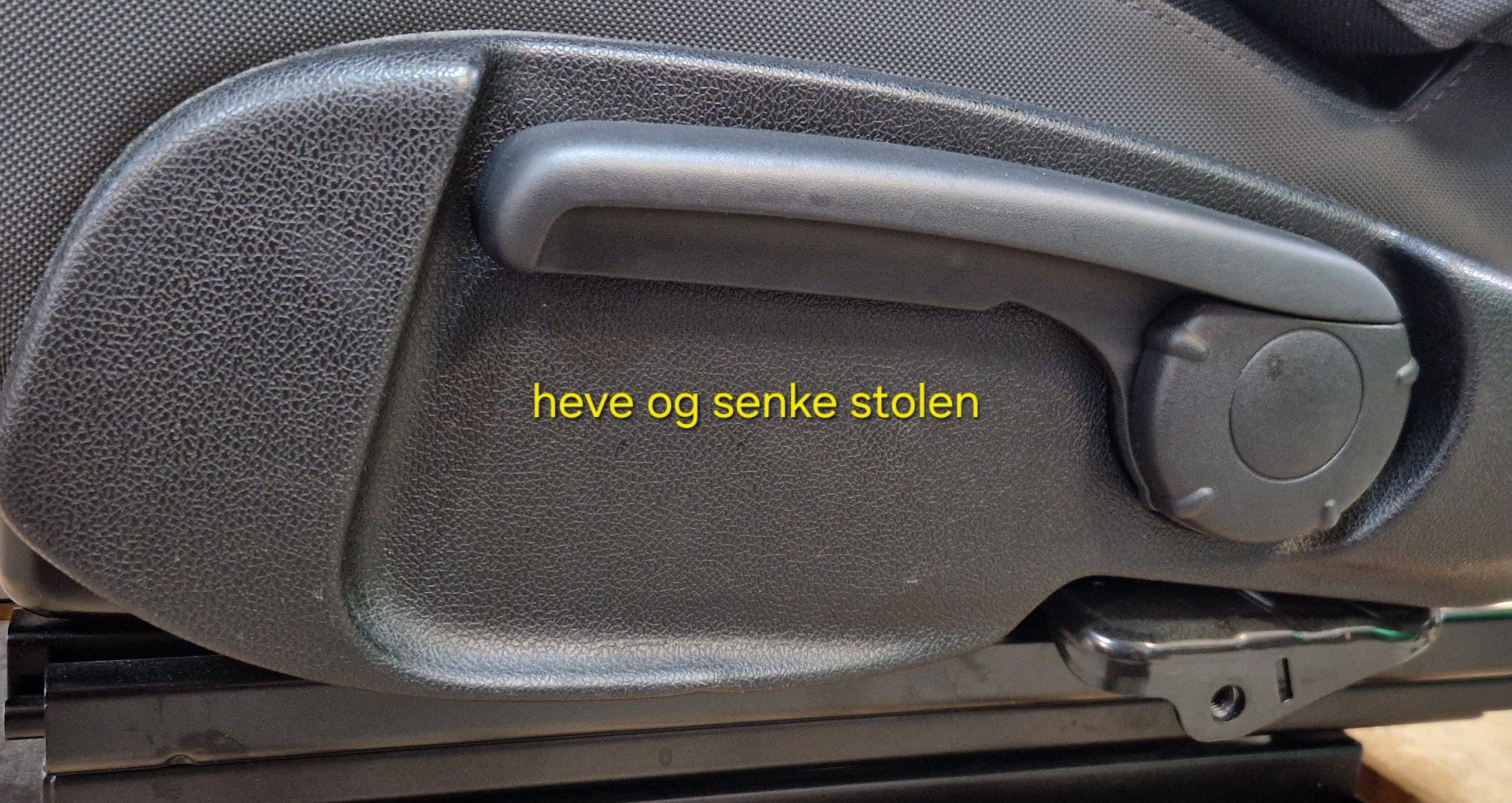 Rimor bobil 2014 sjåførsete med svingplate