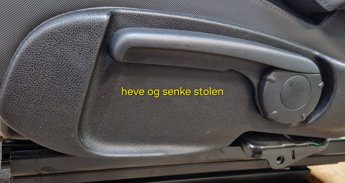 Rimor bobil 2014 sjåførsete med svingplate